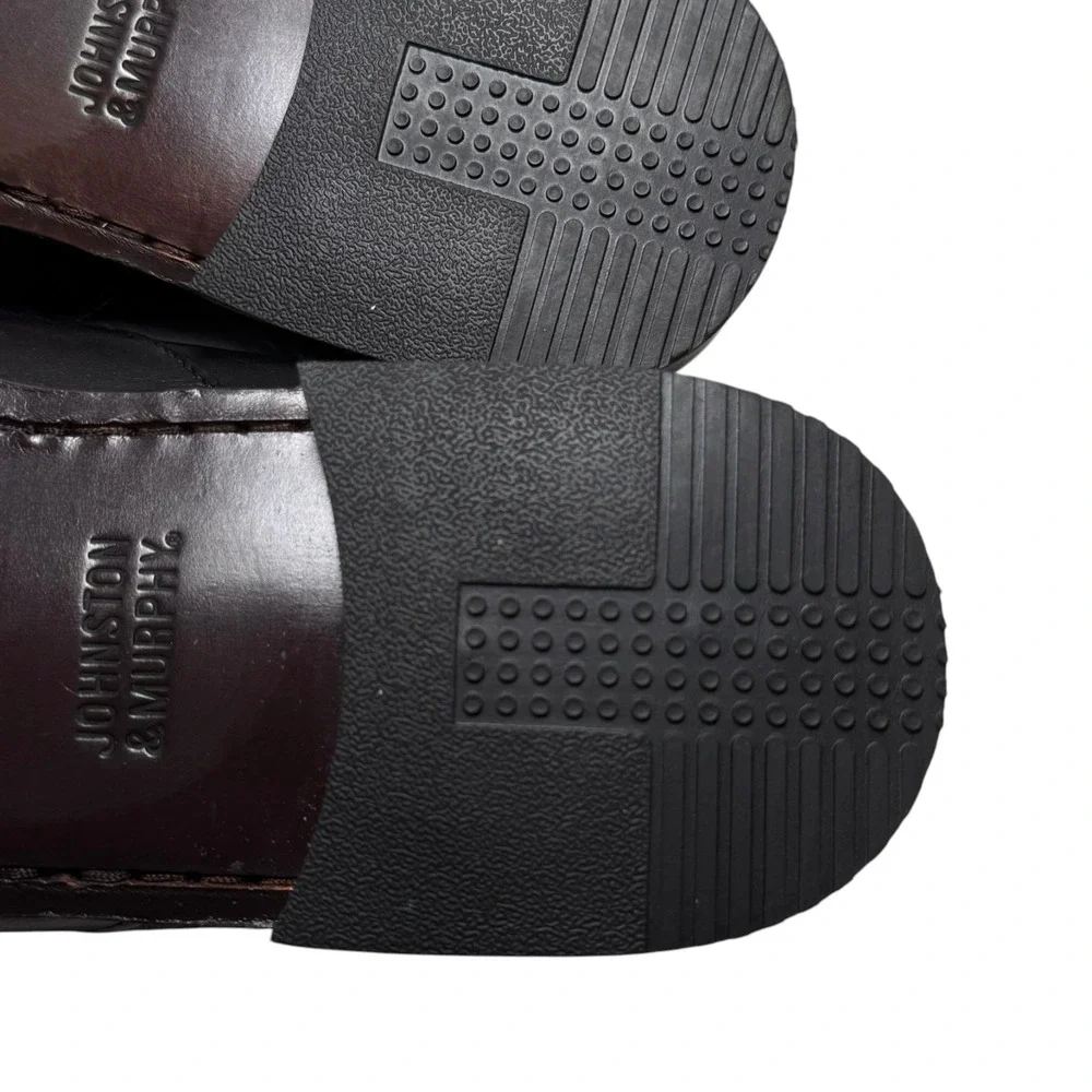 JOHNSTON MURPHY  20-0593 Aragon II Kiltie tassel Loafers mens sz 11 M Black NEW